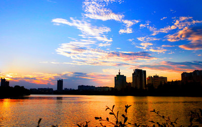 家乡的夕阳