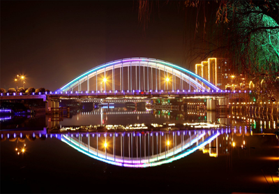 湖州项王公园夜景照明设计:让项王公园的夜色更加柔美!